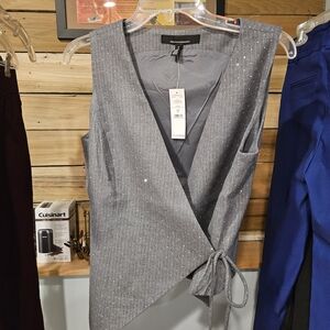 NWT White House Black Market Wrap Top